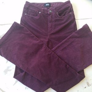Paige High Rise Bell Canyon corduroy pants